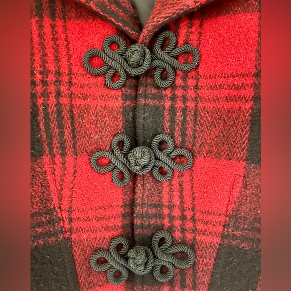 Raphael Lauren Rugby Plaid Winter Jacket. Size 4. - Picture 2 of 9